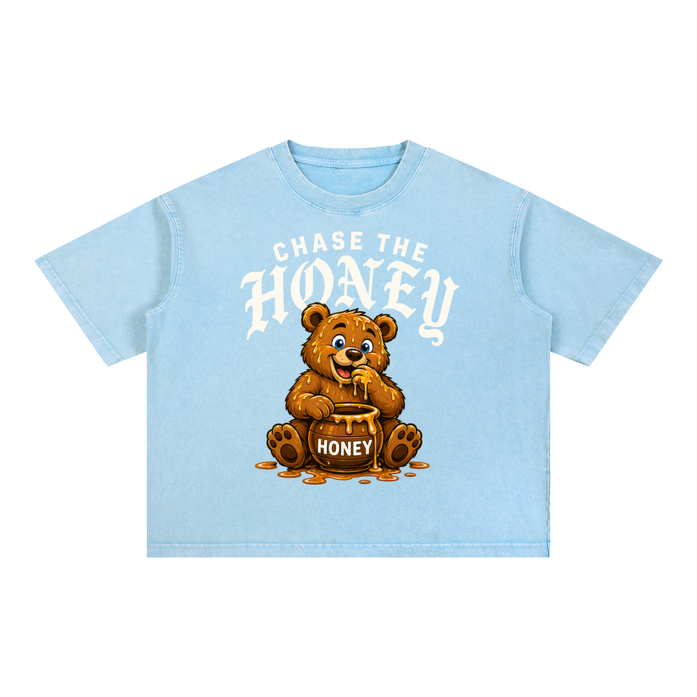 Mineral Wash Boxy Cotton T-Shirt