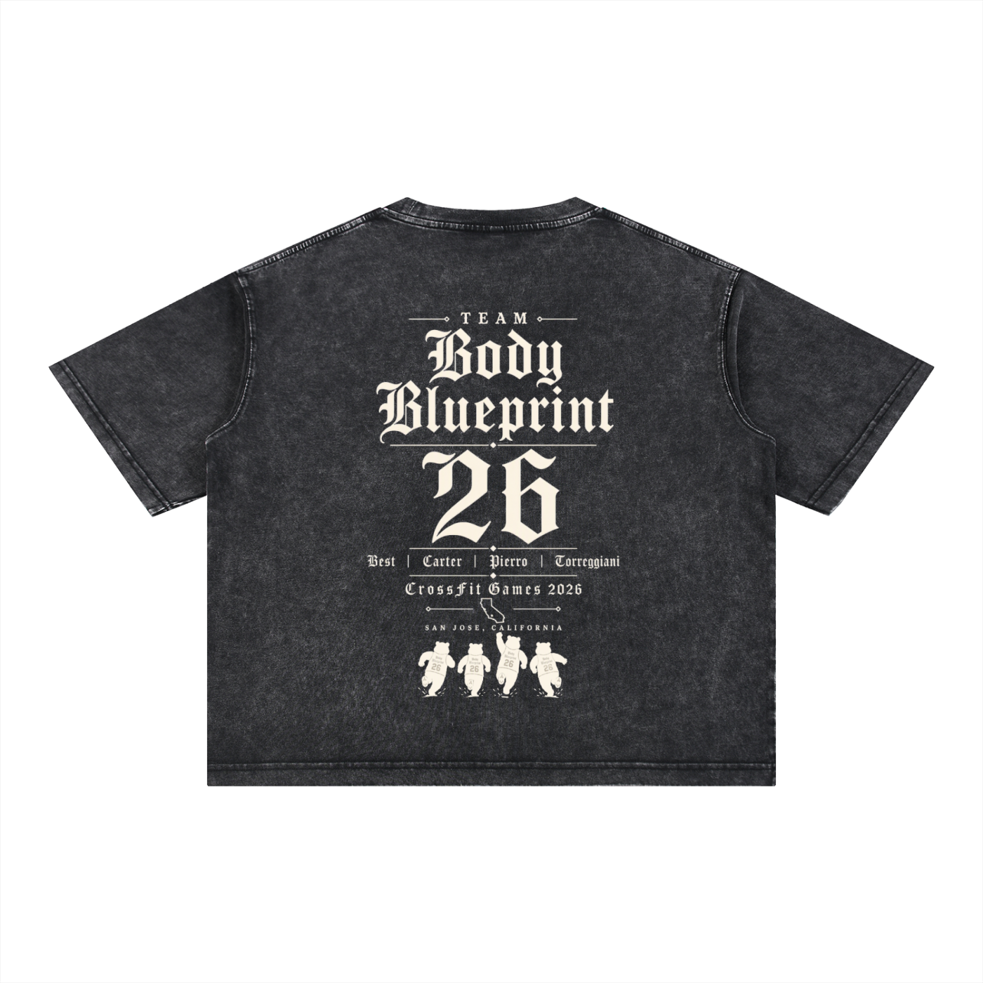 Mineral Wash Boxy Cotton T-Shirt