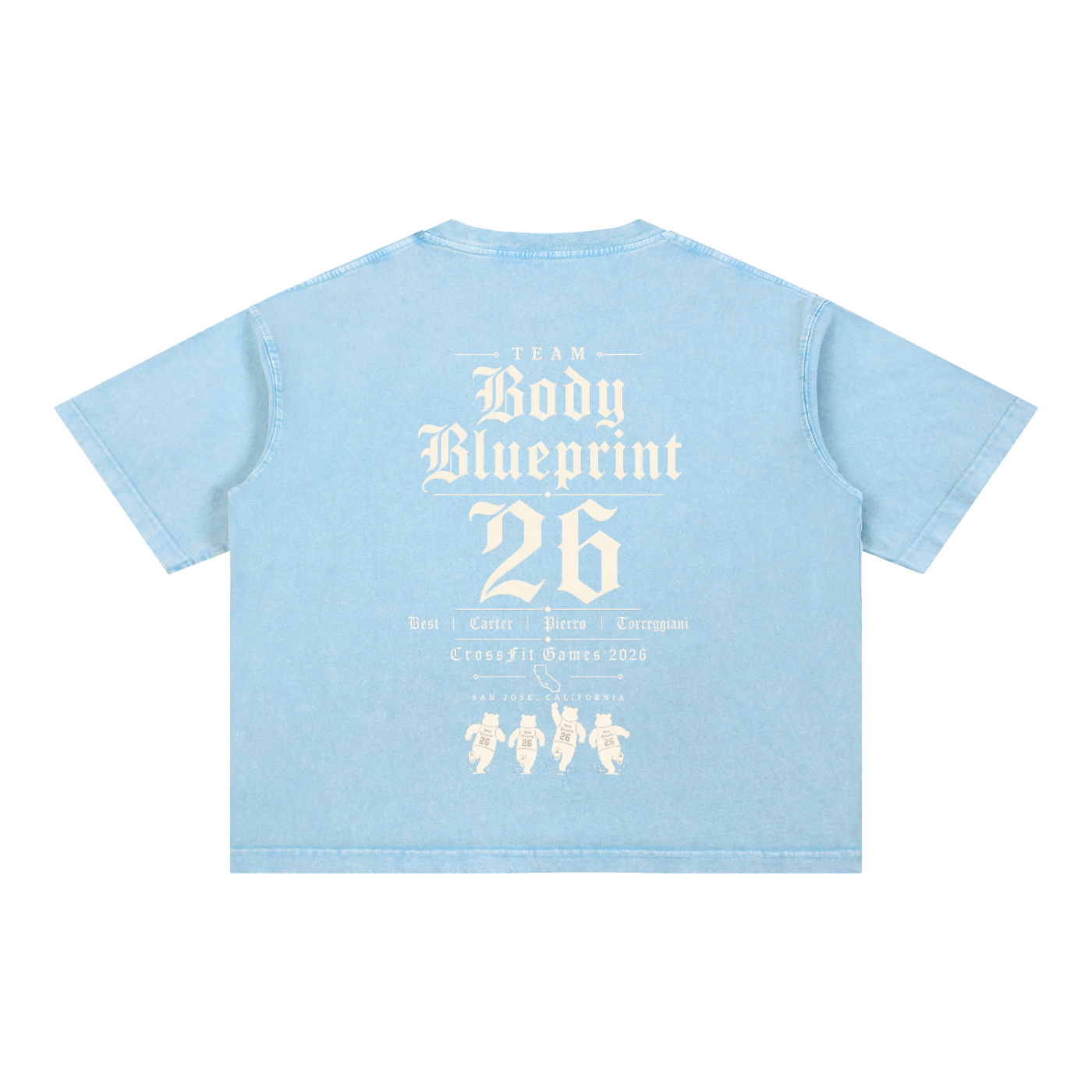 Mineral Wash Boxy Cotton T-Shirt