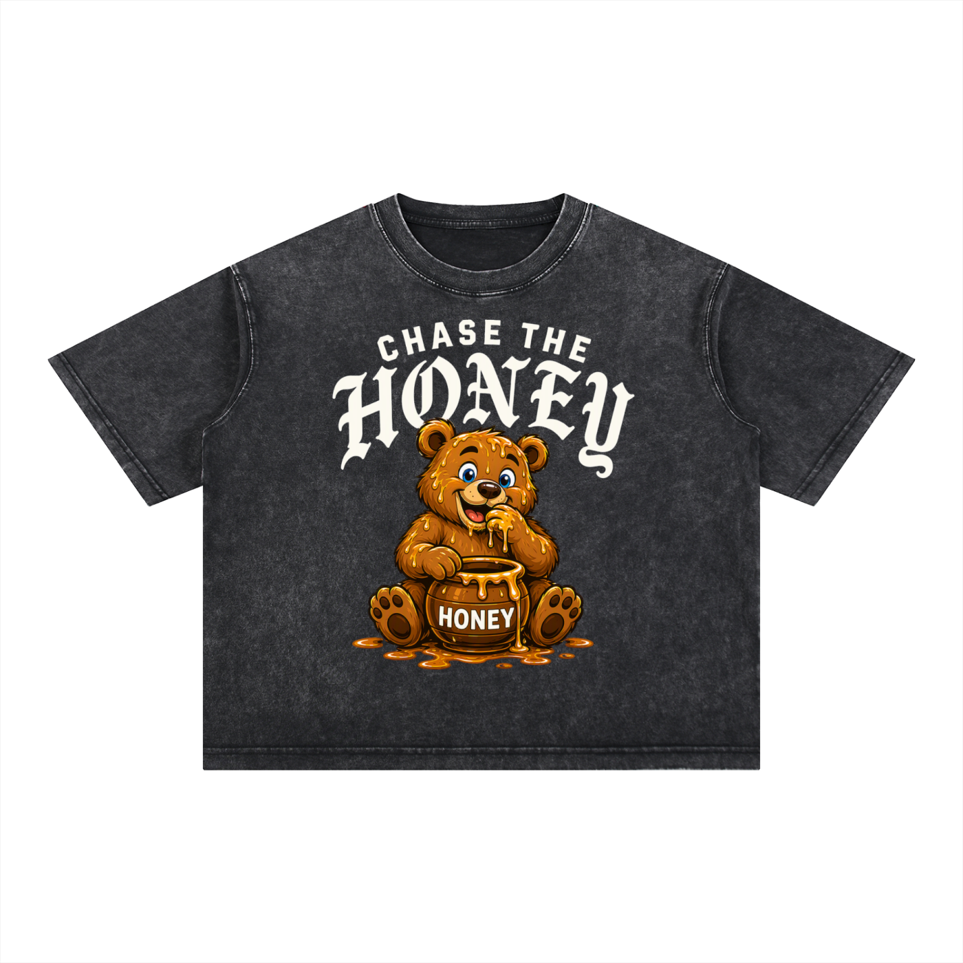Mineral Wash Boxy Cotton T-Shirt